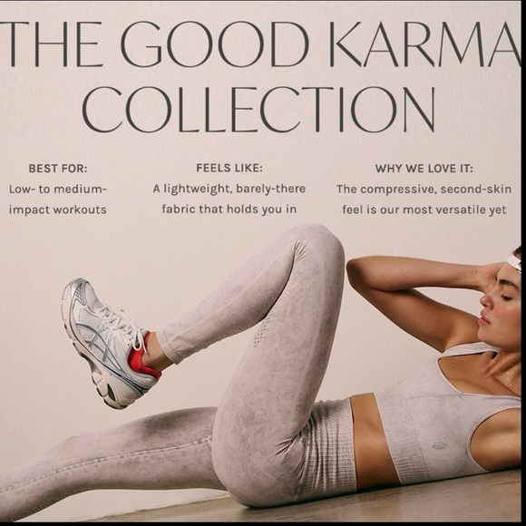 NWOT Free People High-Rise 7/8 Length Good Karma Leggings. Vivid Violet. XS/S - Picture 5 of 5